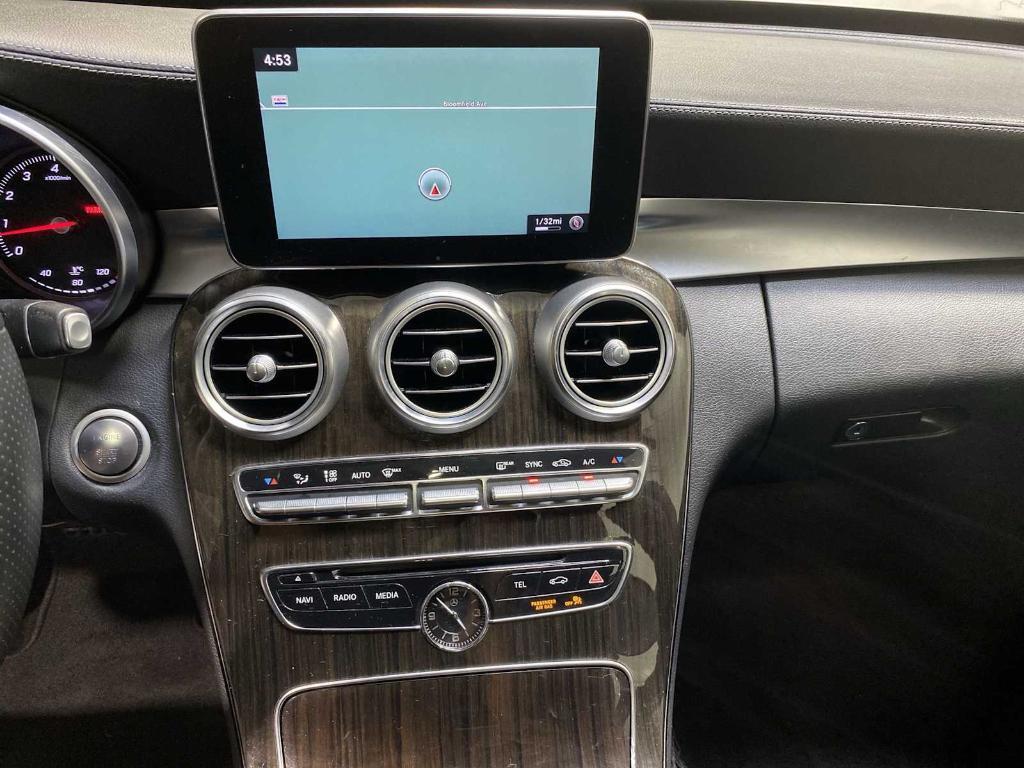 used 2017 Mercedes-Benz C-Class car, priced at $16,480
