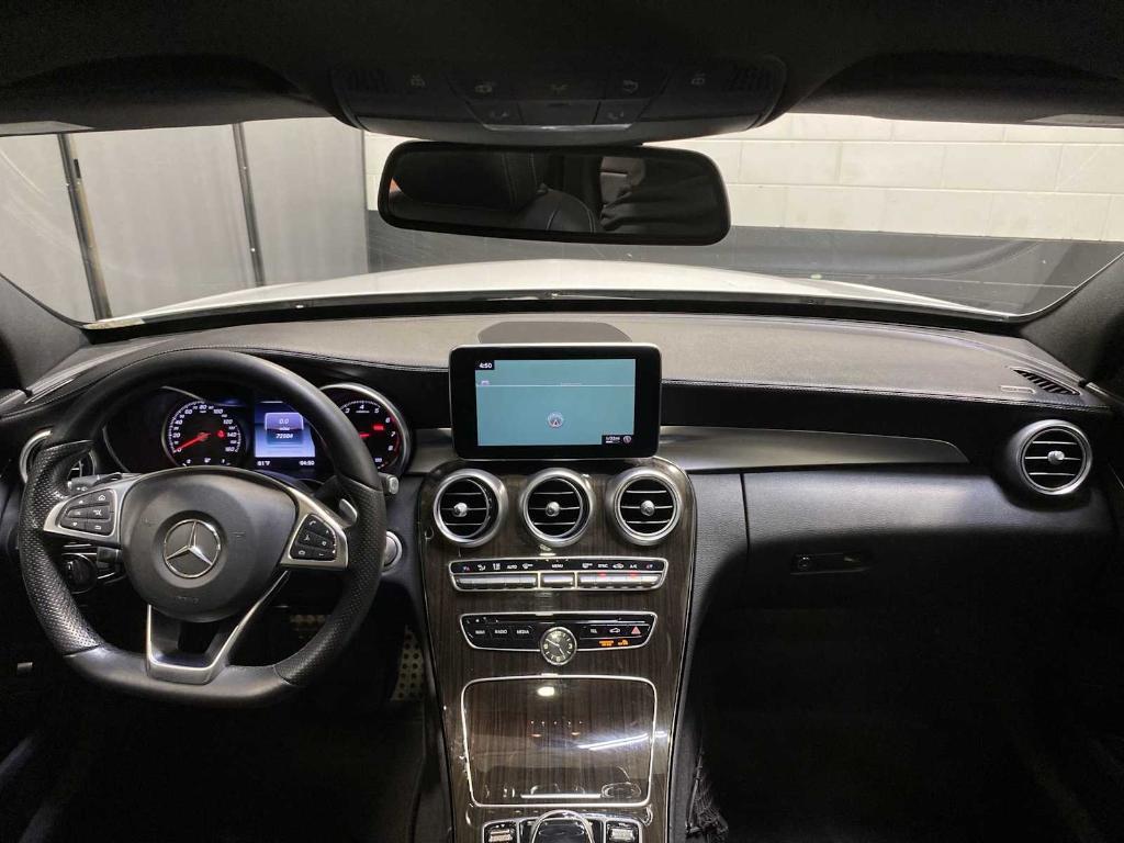 used 2017 Mercedes-Benz C-Class car, priced at $16,480