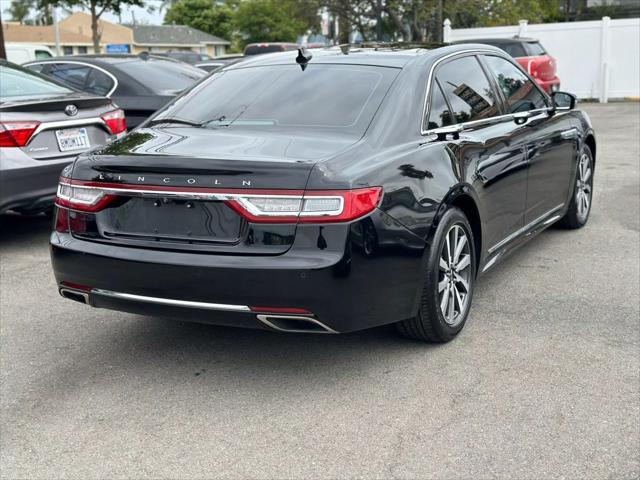 used 2018 Lincoln Continental car, priced at $16,999
