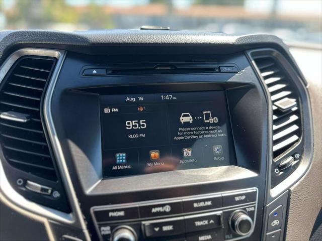 used 2017 Hyundai Santa Fe car, priced at $9,999
