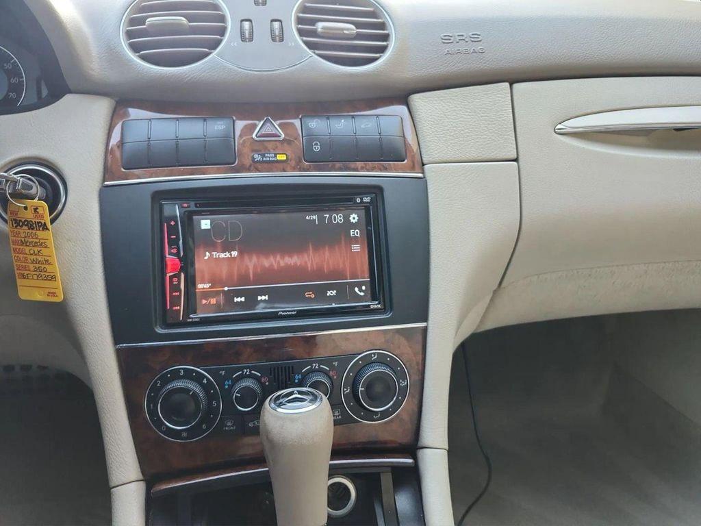 used 2006 Mercedes-Benz CLK-Class car, priced at $5,999