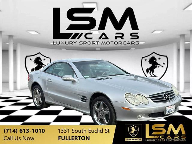 used 2003 Mercedes-Benz SL-Class car, priced at $9,999