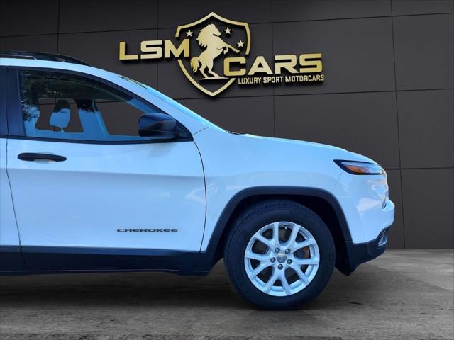 used 2017 Jeep Cherokee car, priced at $8,999