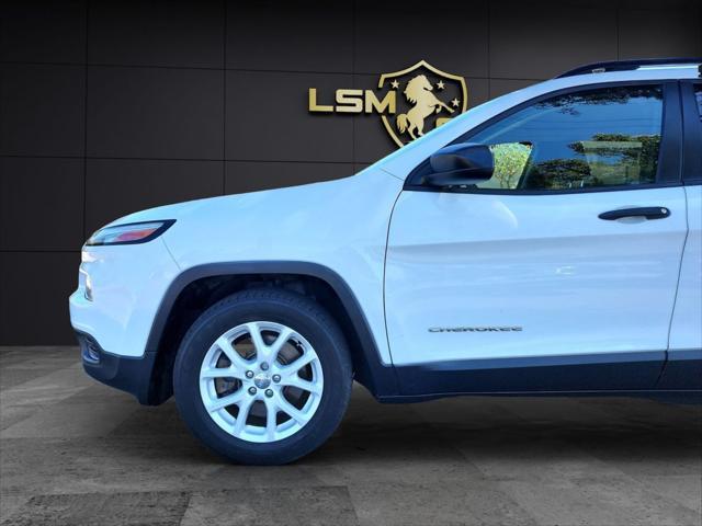 used 2017 Jeep Cherokee car, priced at $8,999