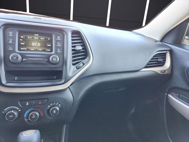 used 2017 Jeep Cherokee car, priced at $8,999