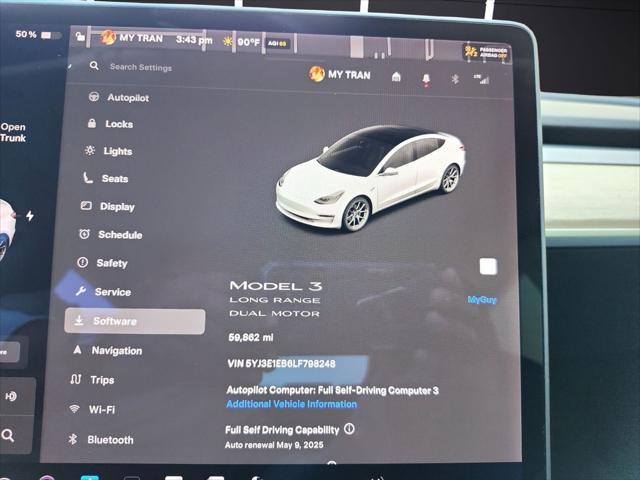 used 2020 Tesla Model 3 car, priced at $20,999