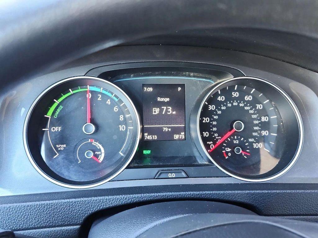 used 2016 Volkswagen e-Golf car, priced at $9,899