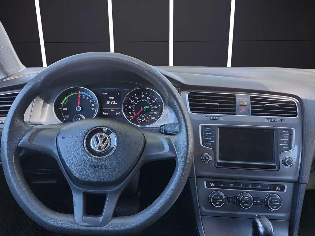 used 2016 Volkswagen e-Golf car, priced at $9,899
