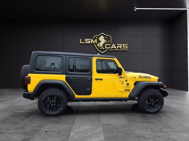 used 2021 Jeep Wrangler car, priced at $23,999