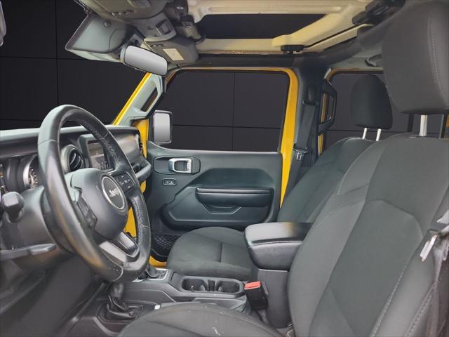 used 2021 Jeep Wrangler car, priced at $23,999