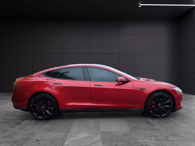 used 2014 Tesla Model S car, priced at $16,999
