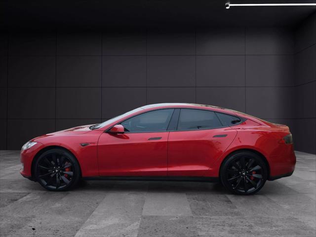 used 2014 Tesla Model S car, priced at $16,999