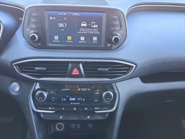 used 2019 Hyundai Santa Fe car, priced at $17,999