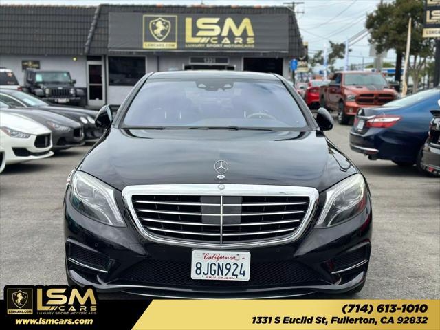 used 2015 Mercedes-Benz S-Class car, priced at $26,999