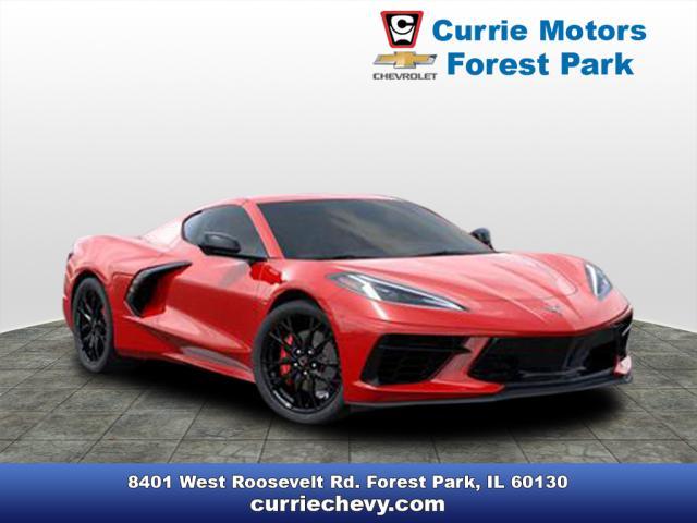 new 2025 Chevrolet Corvette car, priced at $70,630