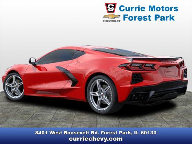 new 2025 Chevrolet Corvette car, priced at $68,475