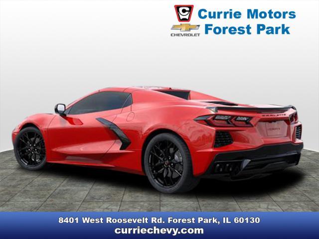 new 2025 Chevrolet Corvette car, priced at $84,570