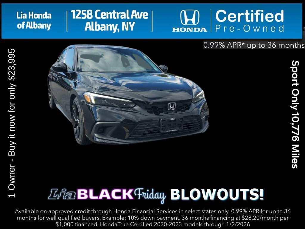 used 2023 Honda Civic car, priced at $23,995