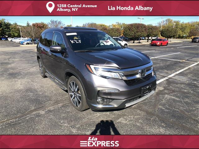 used 2022 Honda Pilot car, priced at $34,995