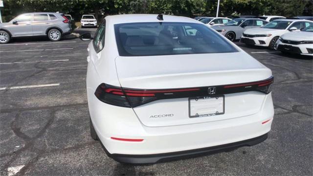 new 2025 Honda Accord car, priced at $32,110