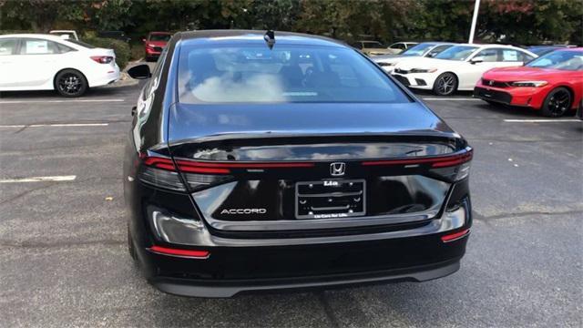 new 2025 Honda Accord car, priced at $29,390