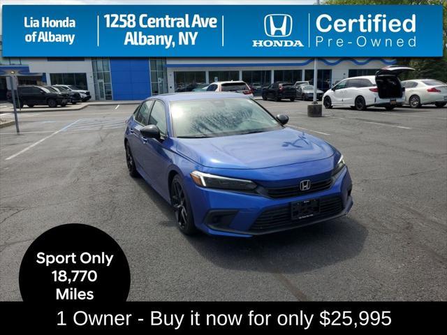used 2022 Honda Civic car, priced at $25,995