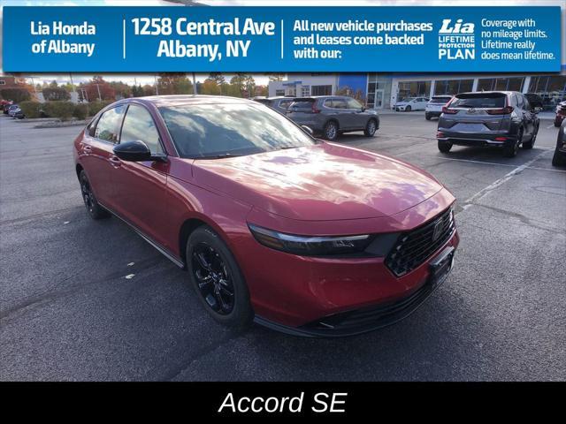 new 2025 Honda Accord car, priced at $32,165