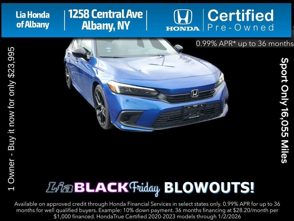 used 2023 Honda Civic car, priced at $23,995