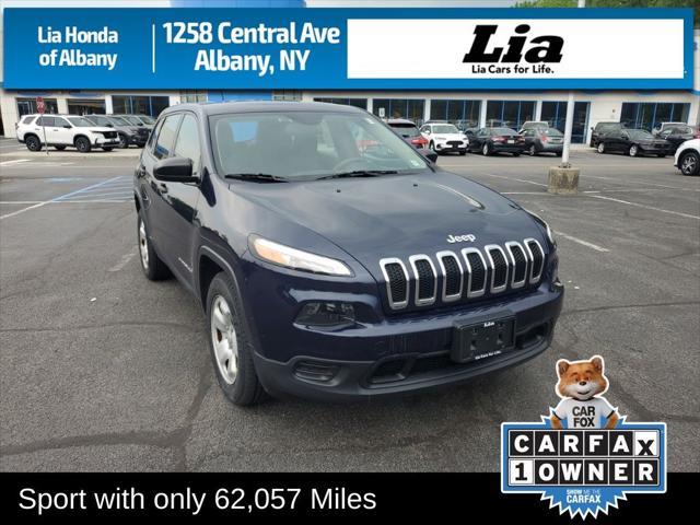 used 2015 Jeep Cherokee car, priced at $11,995
