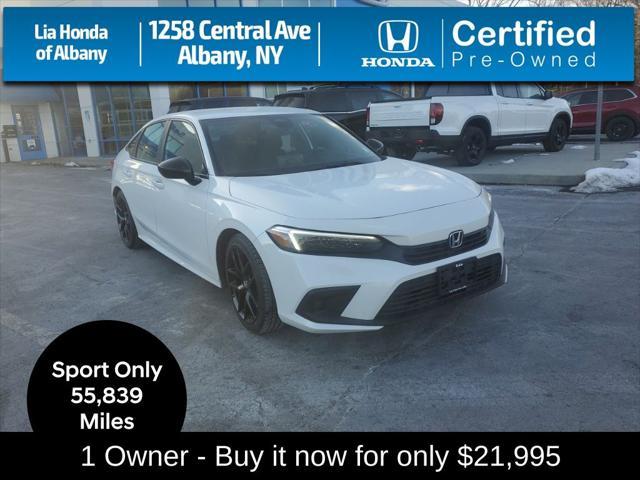 used 2022 Honda Civic car, priced at $21,995