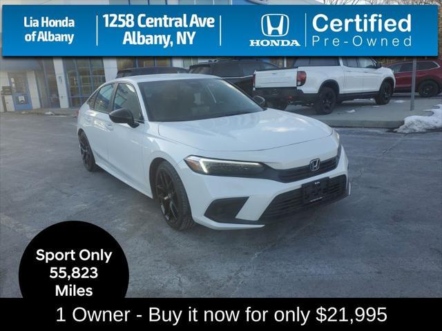 used 2022 Honda Civic car, priced at $21,995