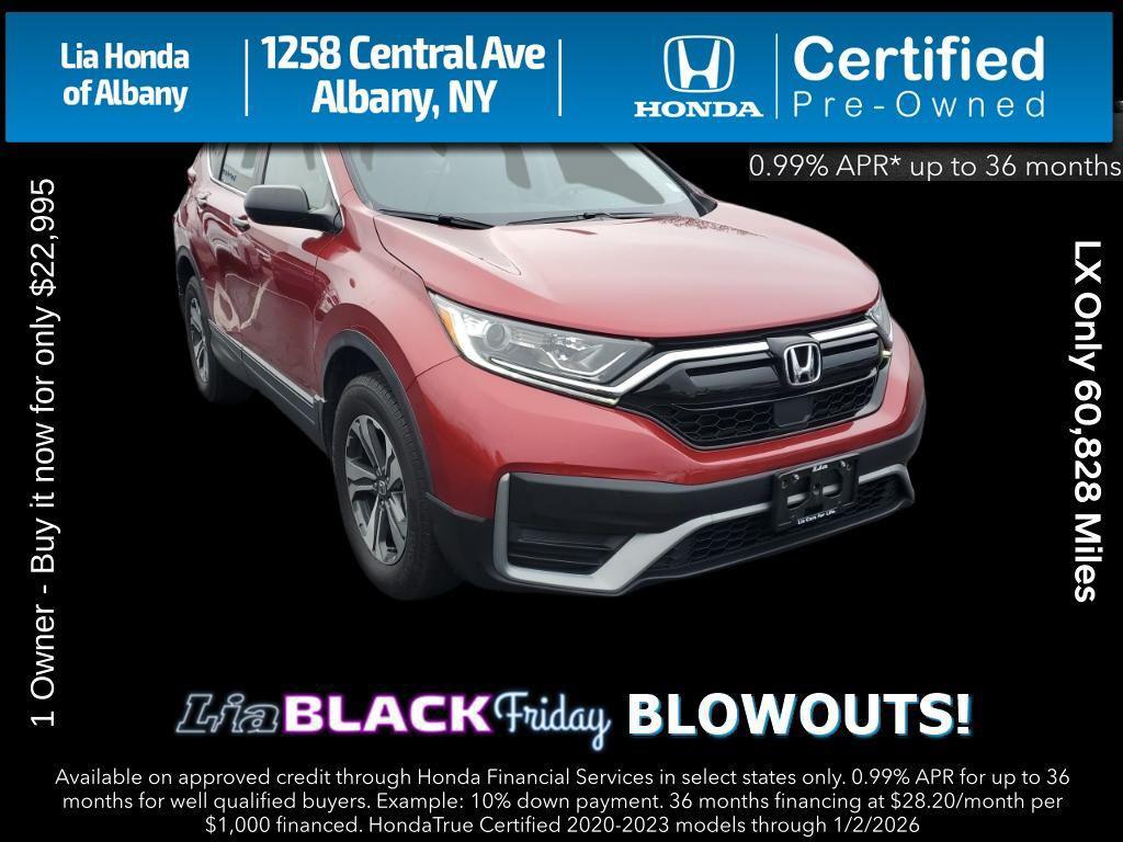 used 2020 Honda CR-V car, priced at $22,995