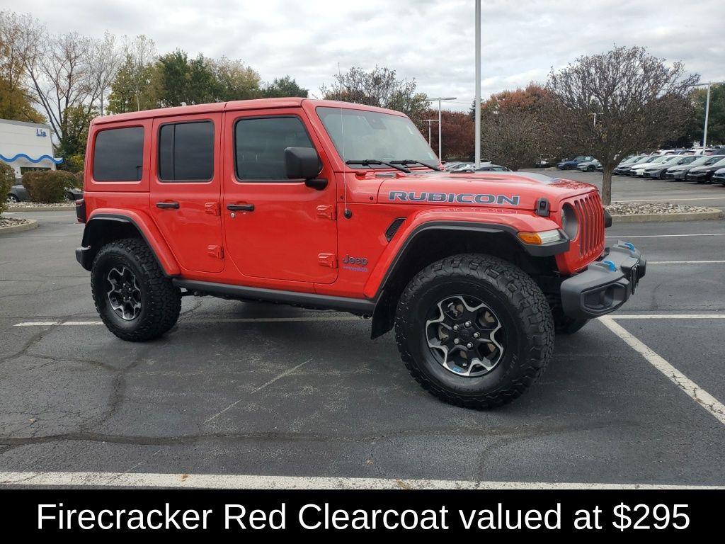 used 2021 Jeep Wrangler Unlimited 4xe car, priced at $34,995