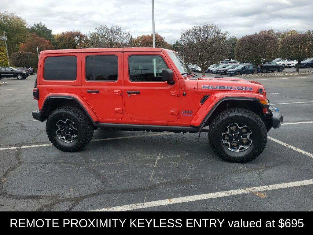 used 2021 Jeep Wrangler Unlimited 4xe car, priced at $34,995