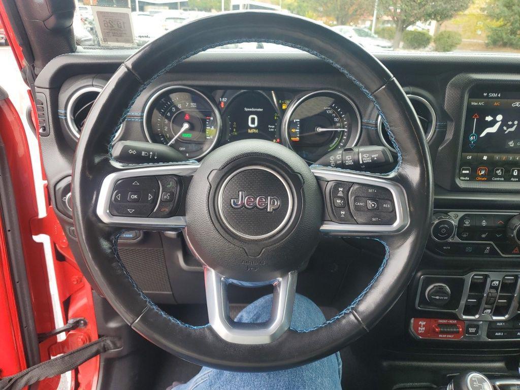 used 2021 Jeep Wrangler Unlimited 4xe car, priced at $34,995