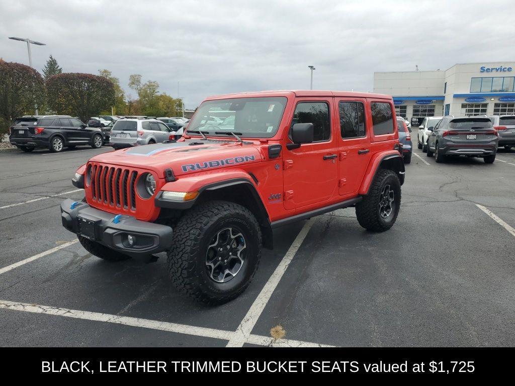 used 2021 Jeep Wrangler Unlimited 4xe car, priced at $34,995
