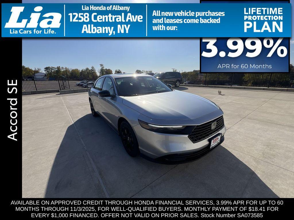 new 2025 Honda Accord car, priced at $31,755
