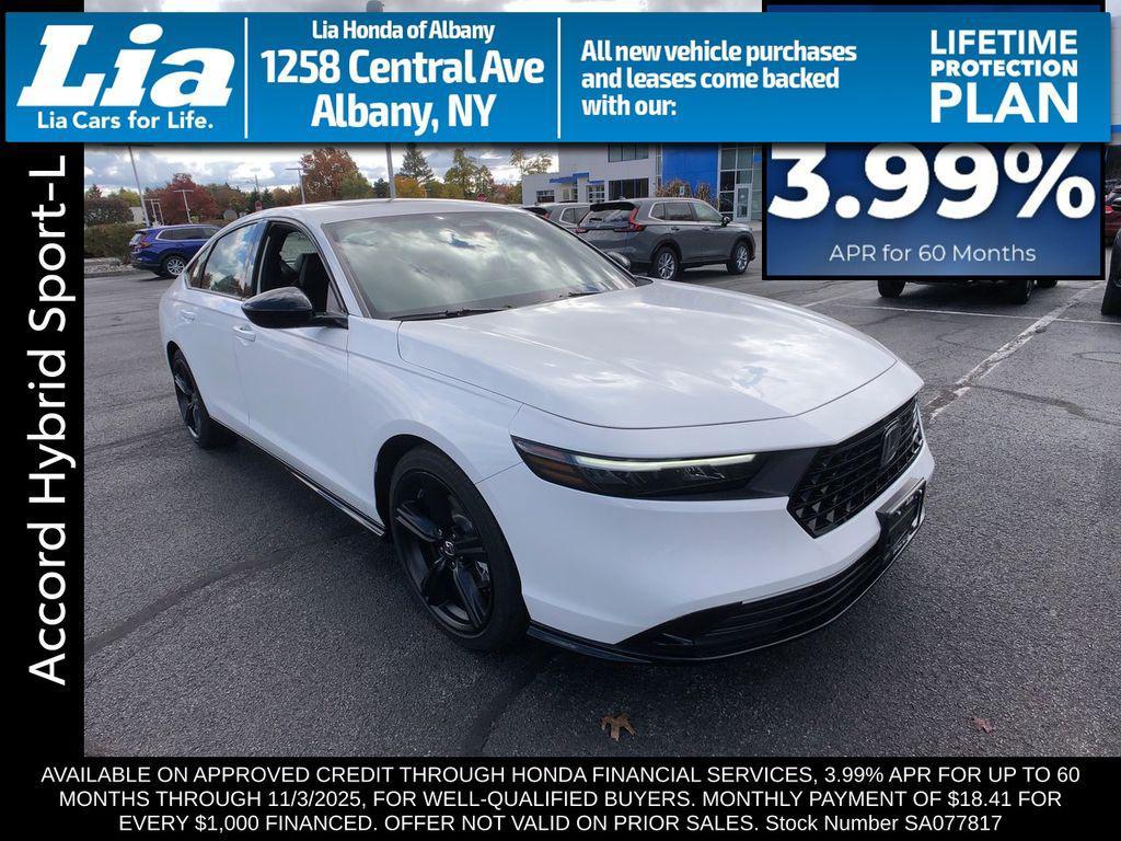 new 2025 Honda Accord Hybrid car, priced at $37,025