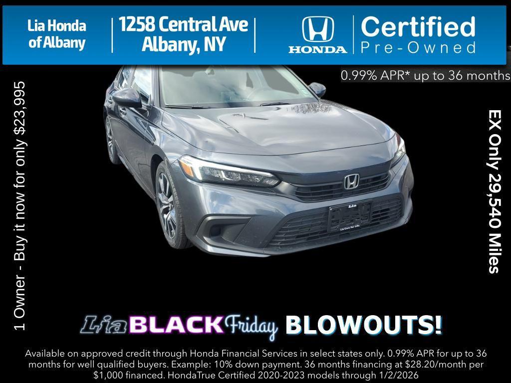 used 2023 Honda Civic car, priced at $23,995