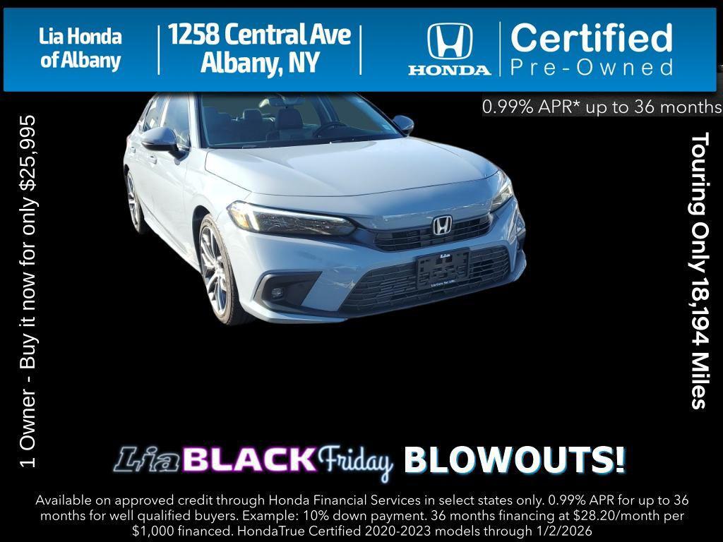 used 2023 Honda Civic car, priced at $25,995