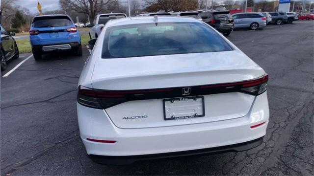 new 2024 Honda Accord car, priced at $31,460