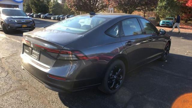 new 2025 Honda Accord car, priced at $31,710