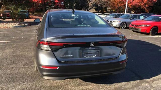 new 2025 Honda Accord car, priced at $31,710