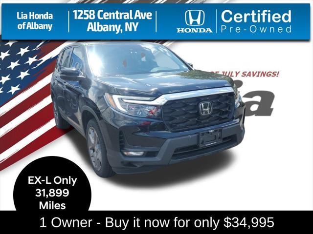 used 2023 Honda Passport car, priced at $34,995