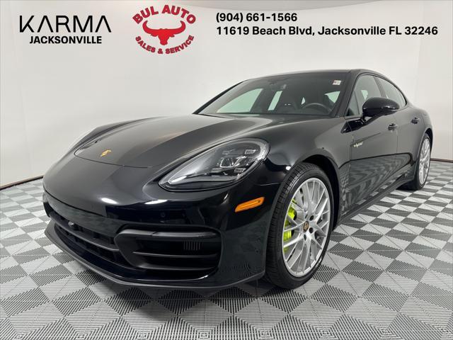 used 2022 Porsche Panamera e-Hybrid car, priced at $81,990