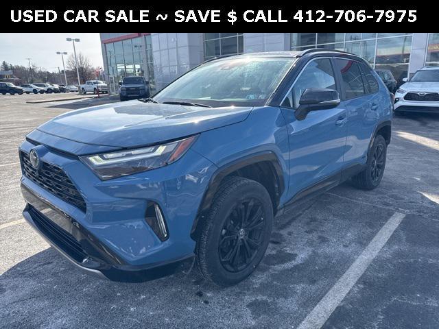 used 2022 Toyota RAV4 Hybrid car, priced at $33,991