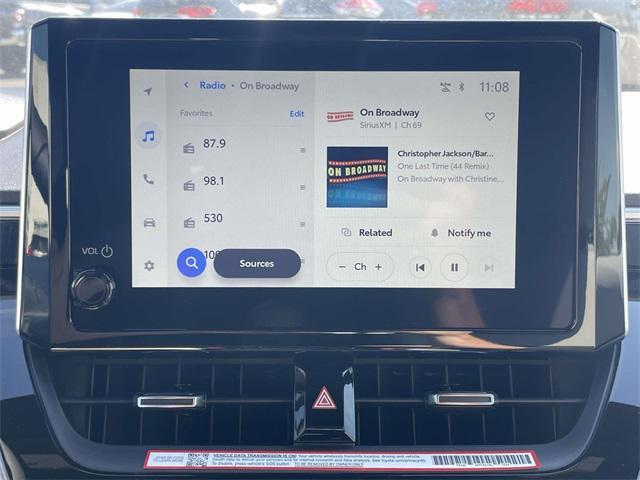 new 2025 Toyota Corolla car, priced at $25,832