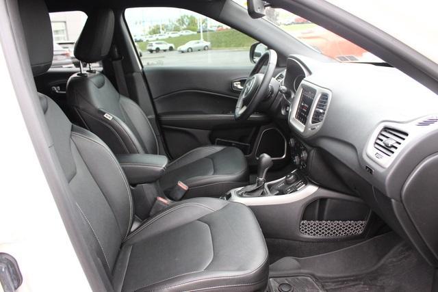 used 2021 Jeep Compass car, priced at $19,491