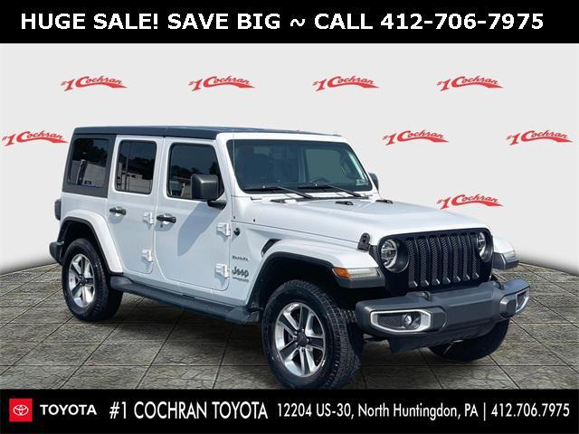 used 2018 Jeep Wrangler Unlimited car, priced at $23,500