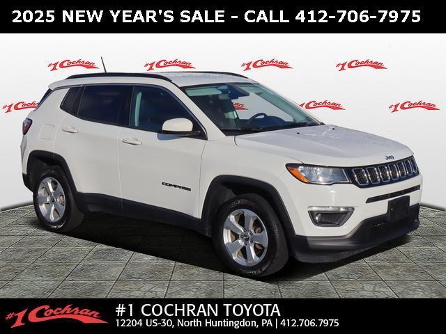 used 2021 Jeep Compass car, priced at $19,491